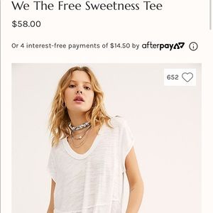 free people “we the free” top